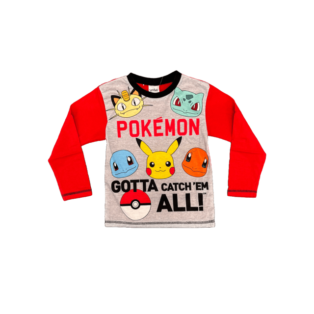 Boys Pokemon Pyjamas 6-12 Years