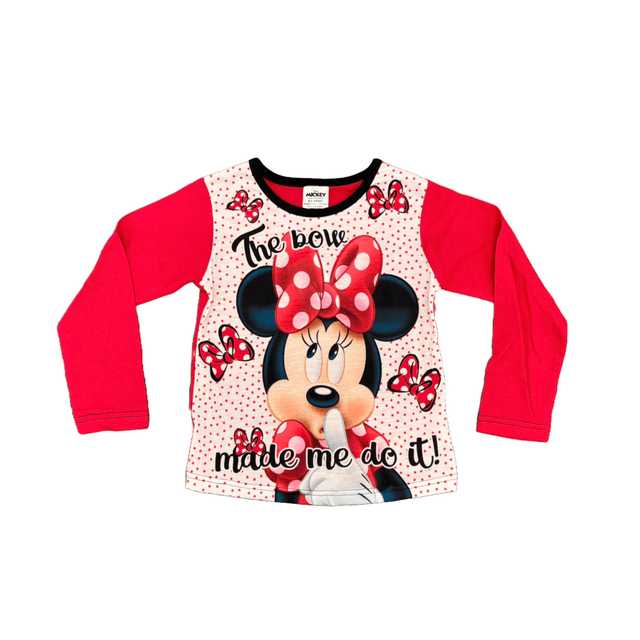 Girls Minnie Mouse Pyjamas 5-10 Years