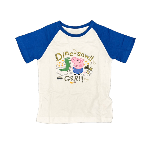 Boys George Pig Peppa Pig Shorts Pyjama Set 2-5 Years