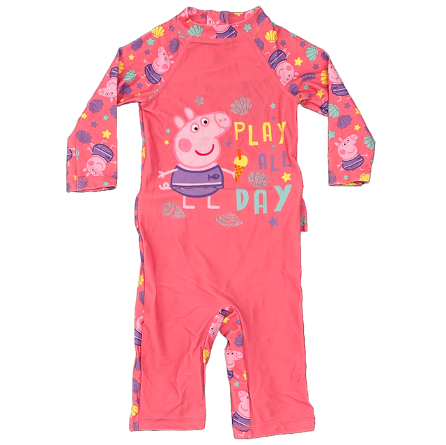 Girls Peppa Pig Swimsuit Swimwear 2-4 Years