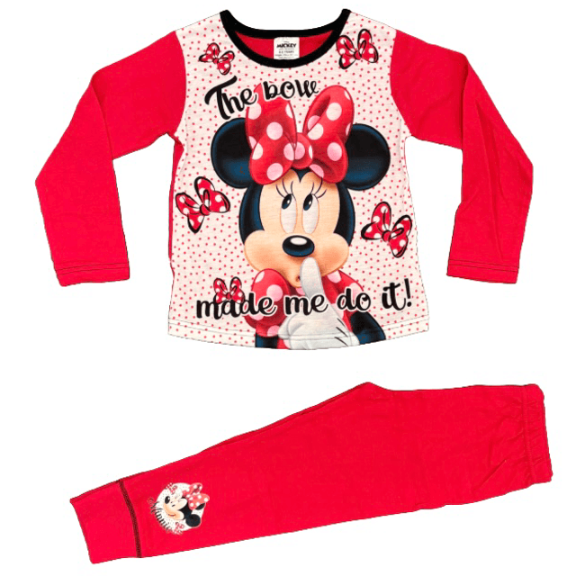 Girls Minnie Mouse Pyjamas 5-10 Years